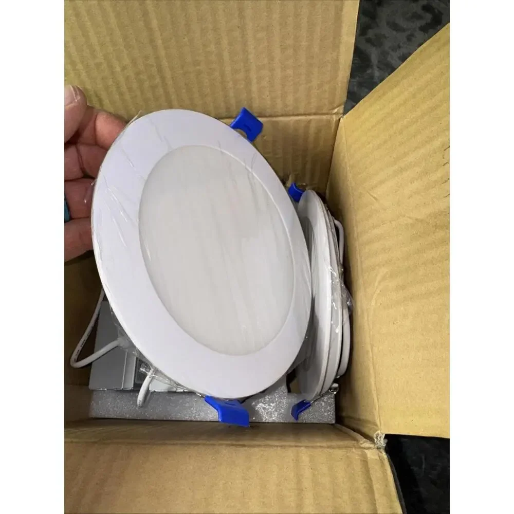 Ensenior 4 Pack 6 Inch 5000k LED Recessed Light, Dimmable, Daylight